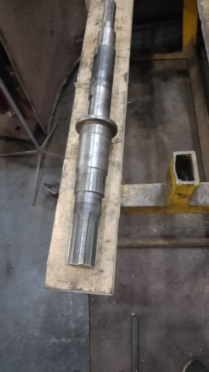 Фланец ДГКу 5.34.01.005, Вал редуктора ДГКУ 06.16.173 в сборе