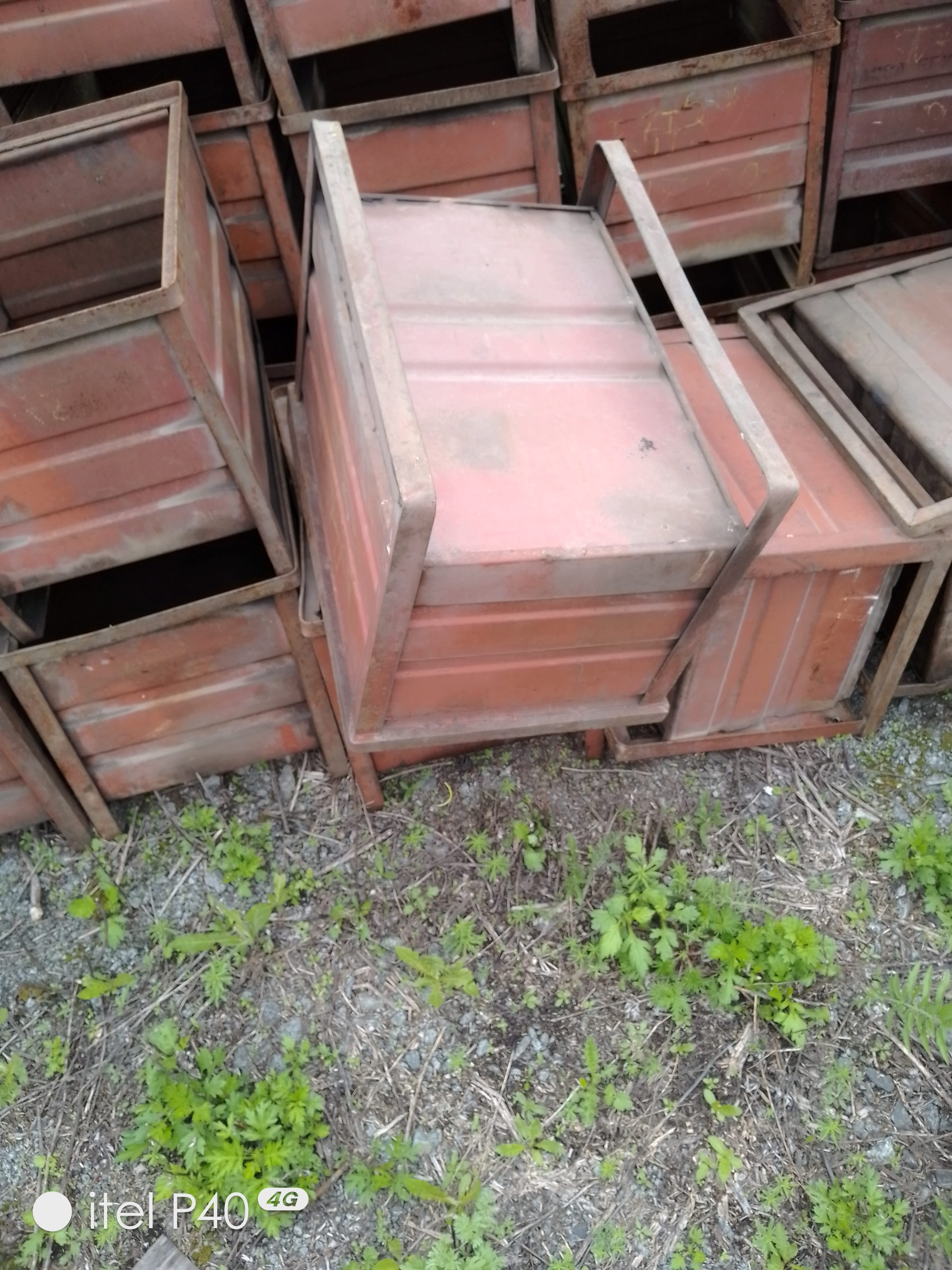 Тара, ящики, мульды, металлические 620х420х420мм — фото 2