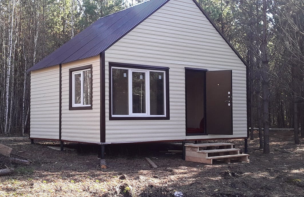 Модульная бытовка для сада, дачи