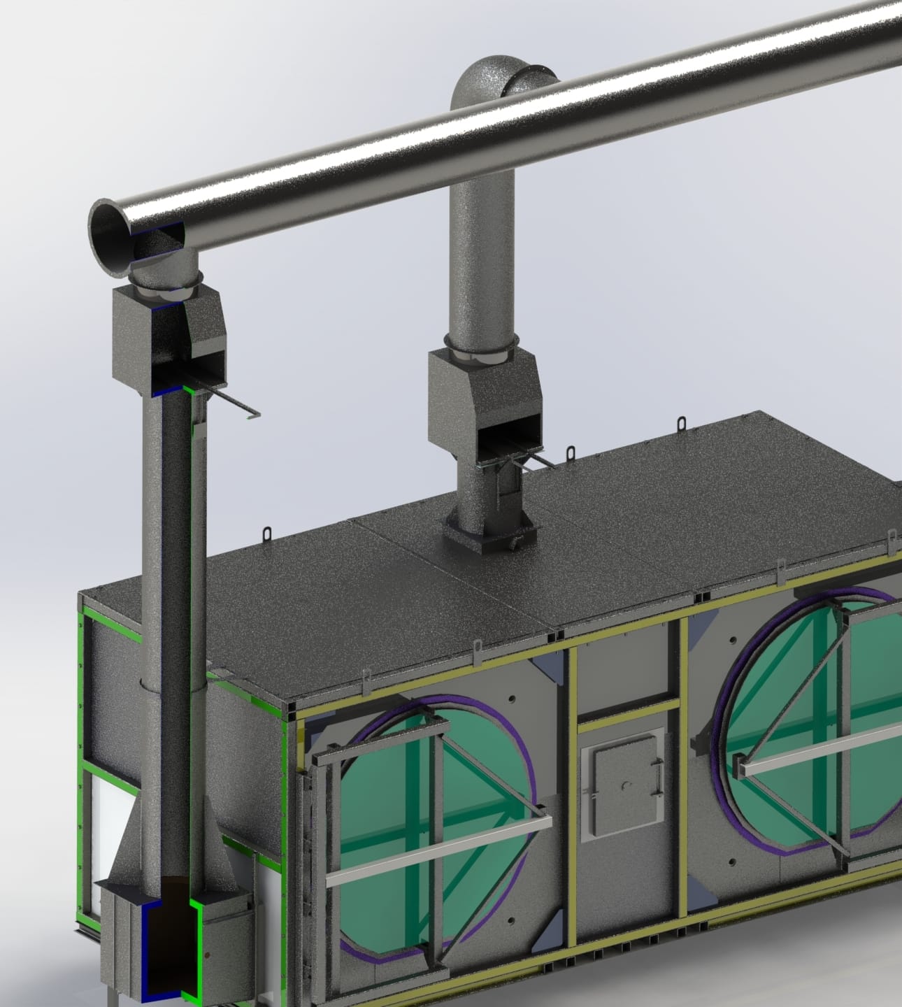 Современные технологии углежжения (карбонизации) применением "двух ретортных" (двух камерных) печей)