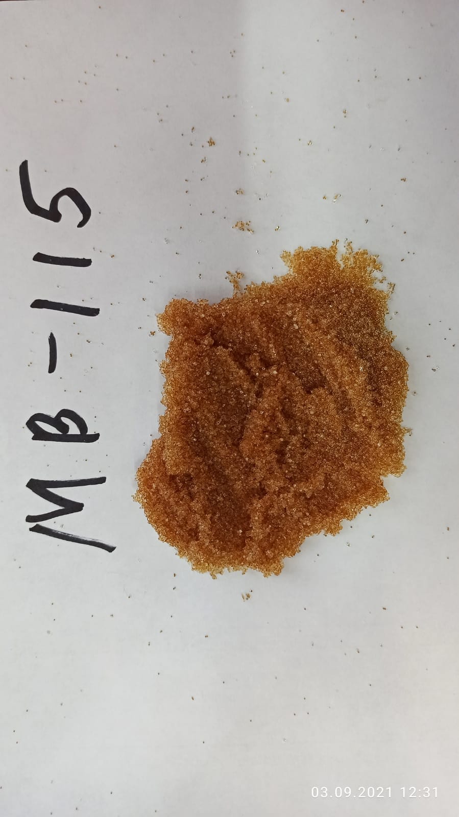 Деионизирующая смола МВ-115, меш. 25 л / бар 40 кг