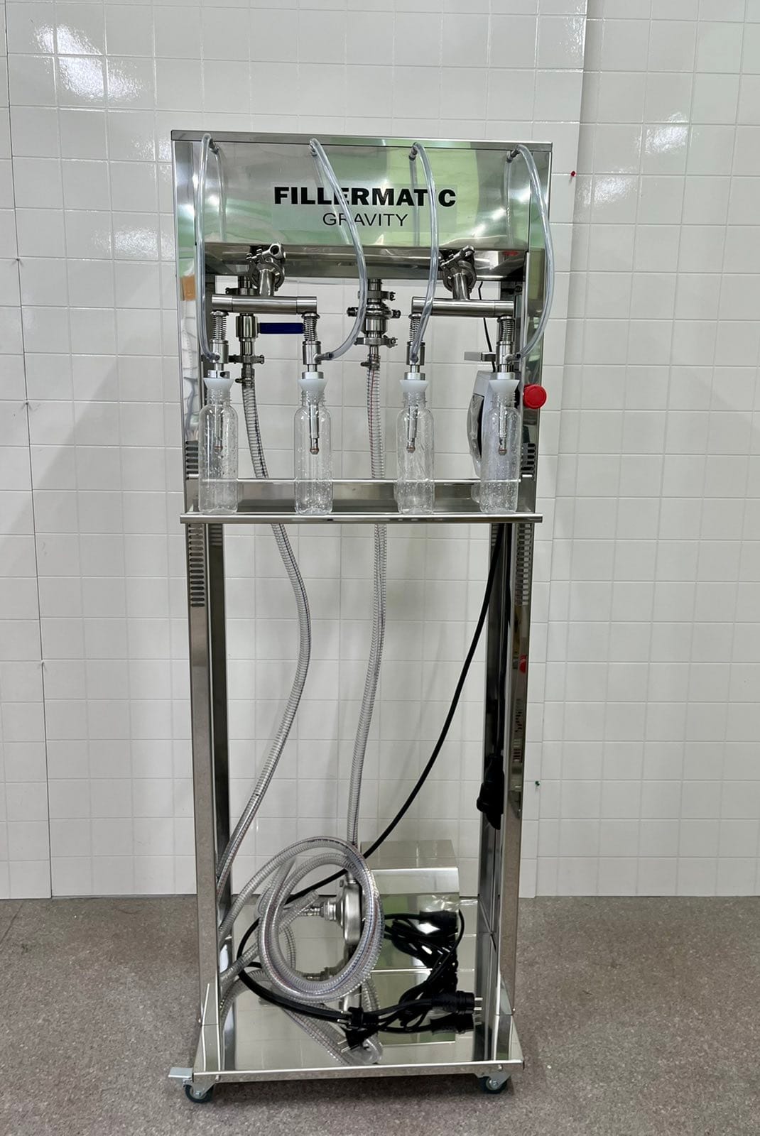 Аппарат для розлива молока и молочных продуктов Fillermatic Gravity Milk в стеклянные и ПЭТ бутылки — фото 2