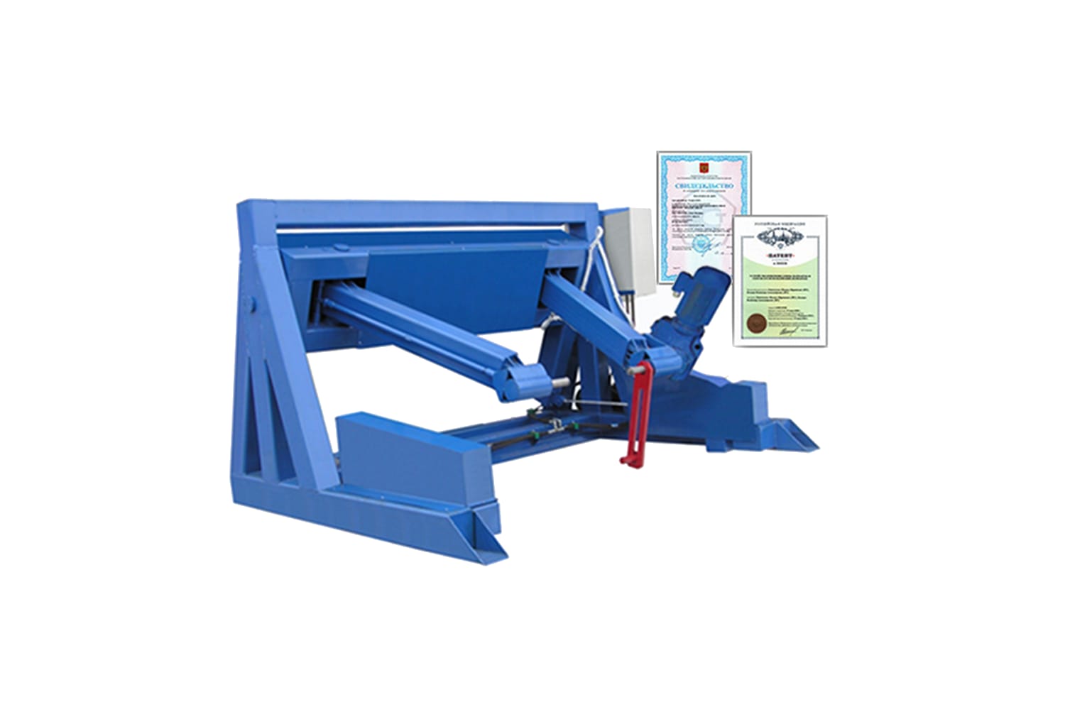 Автоматическое Устройство намотки кабеля на барабаны УНКГ-22-3 с кабелеукладчиком АКУ-1100