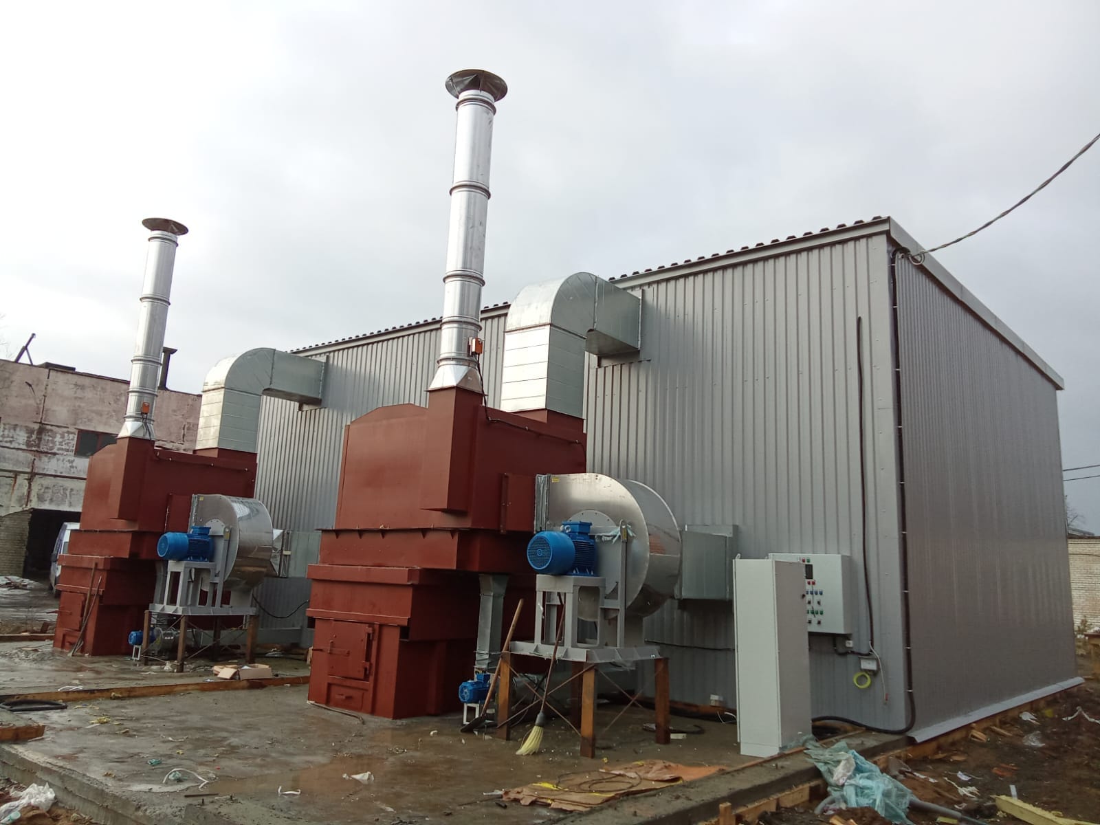 Камера для сушки древесины СКД 25 с котлом — фото 3