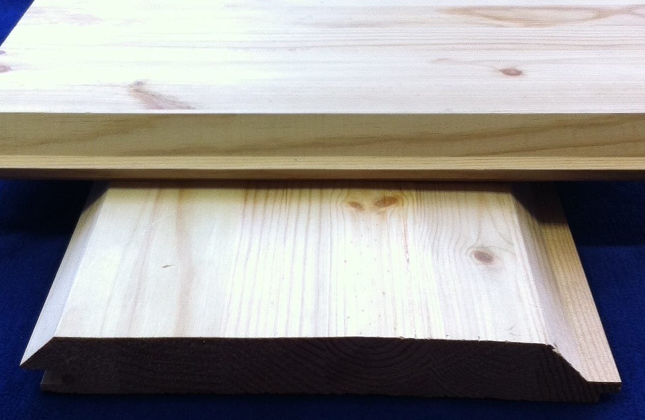 Имитация бруса клееная 25x;35 х 235;280 мм — фото 2