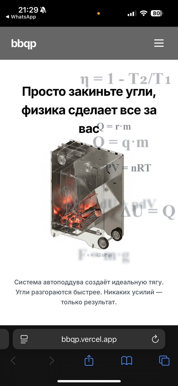 Мангал-печь СВОйОГОНЬ — фото 3