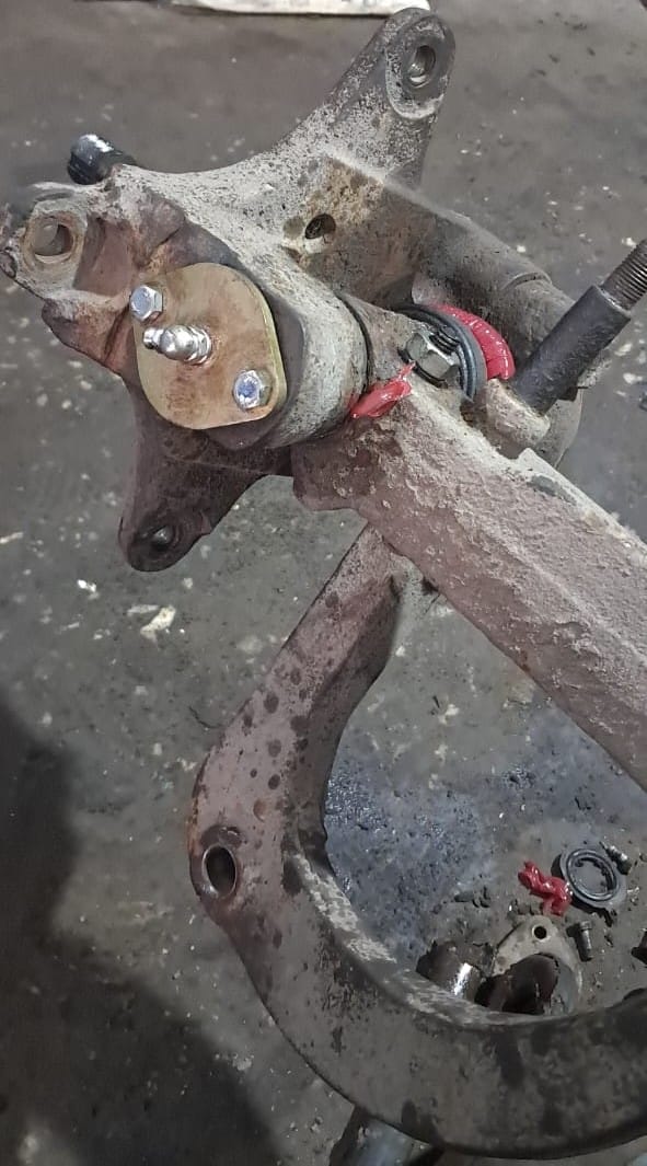 Замена шкворней на Газель — фото 3