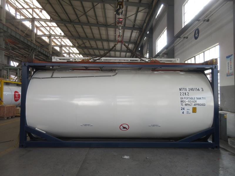 Танк-контейнер тип Т11 объём 24м3 для перевозки растворителей, новый. — фото 2