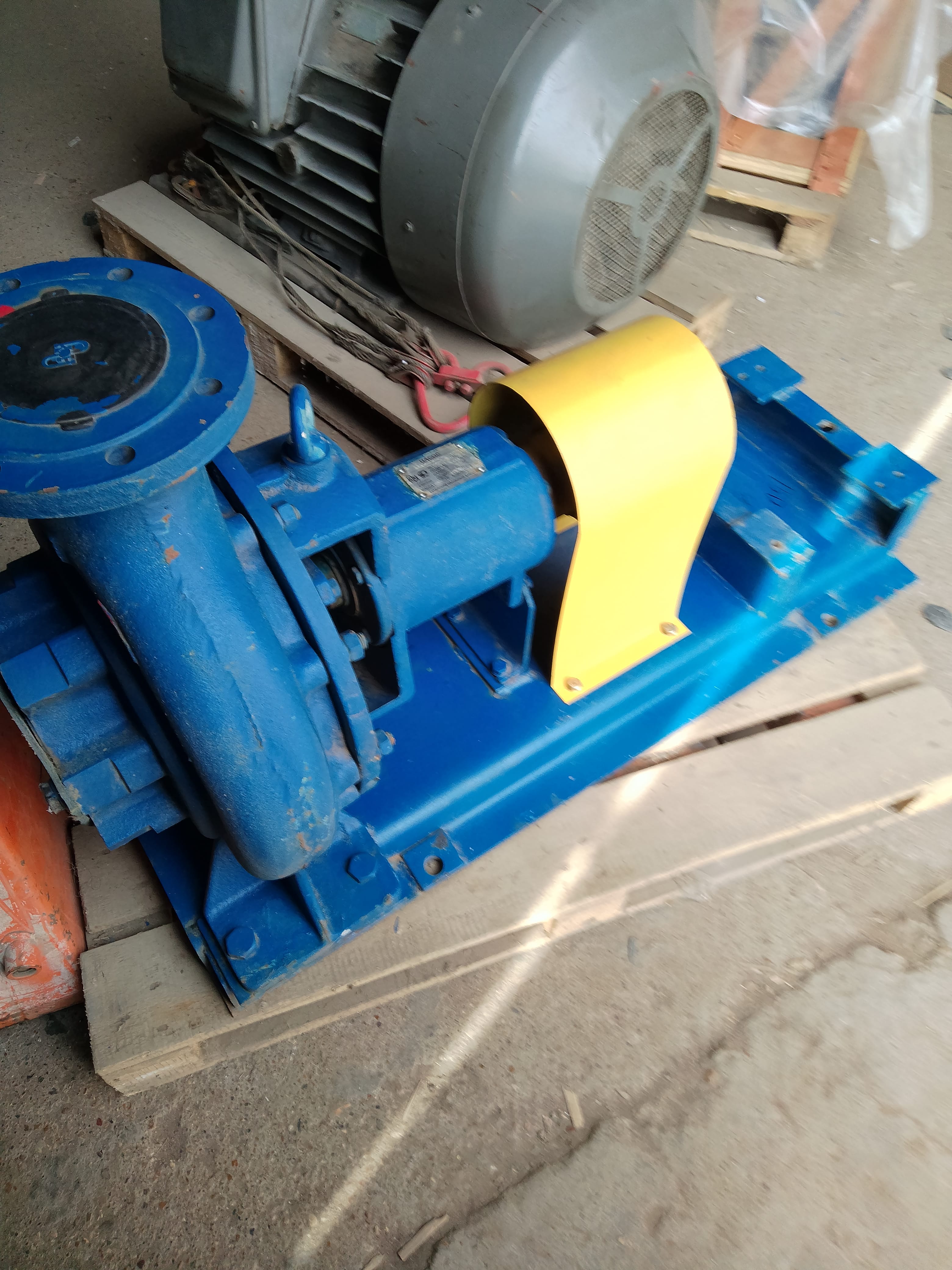 Насосная часть К150-125-315 на раме