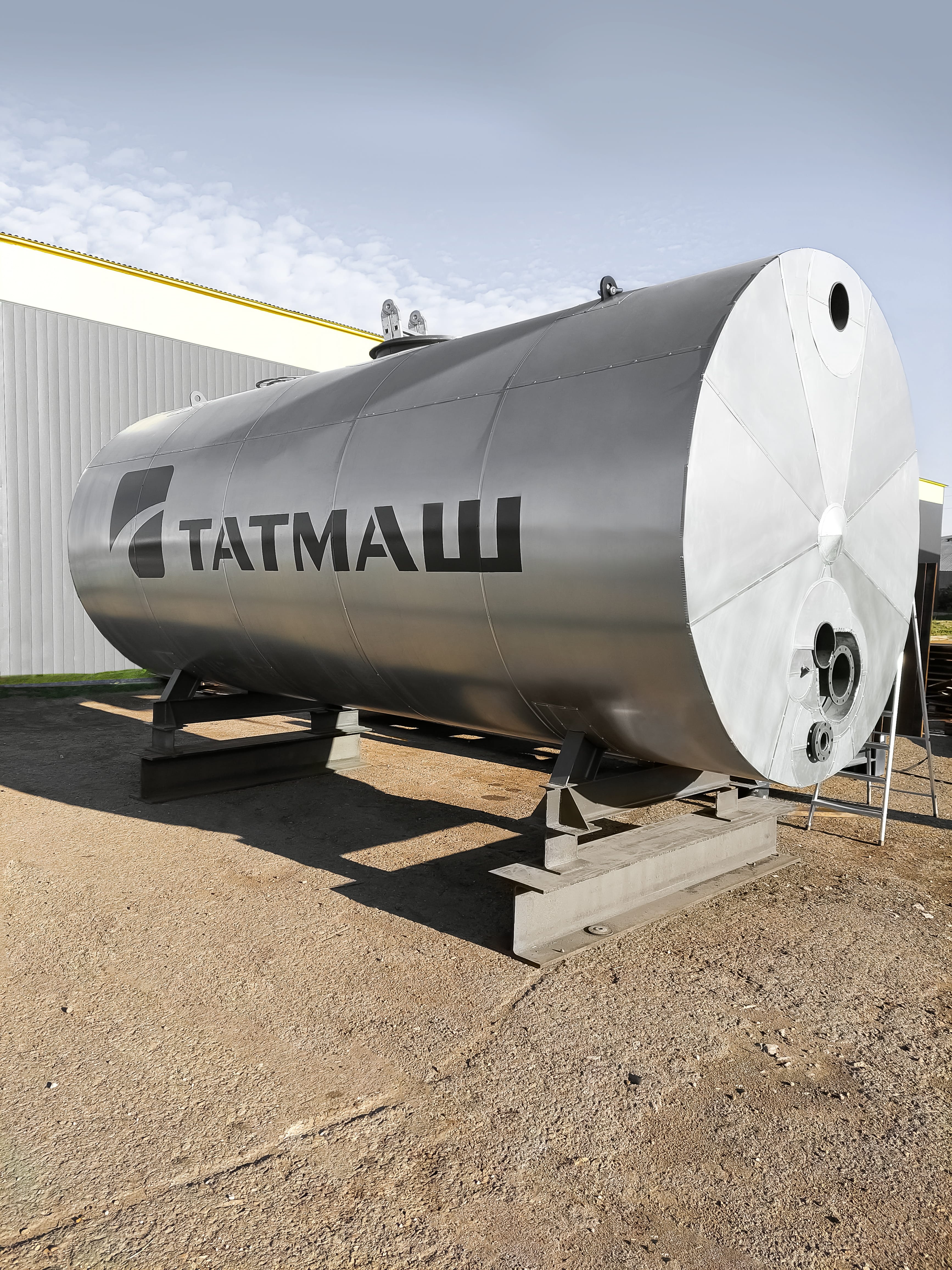 Горизонтальная битумная емкость 50 куб.м