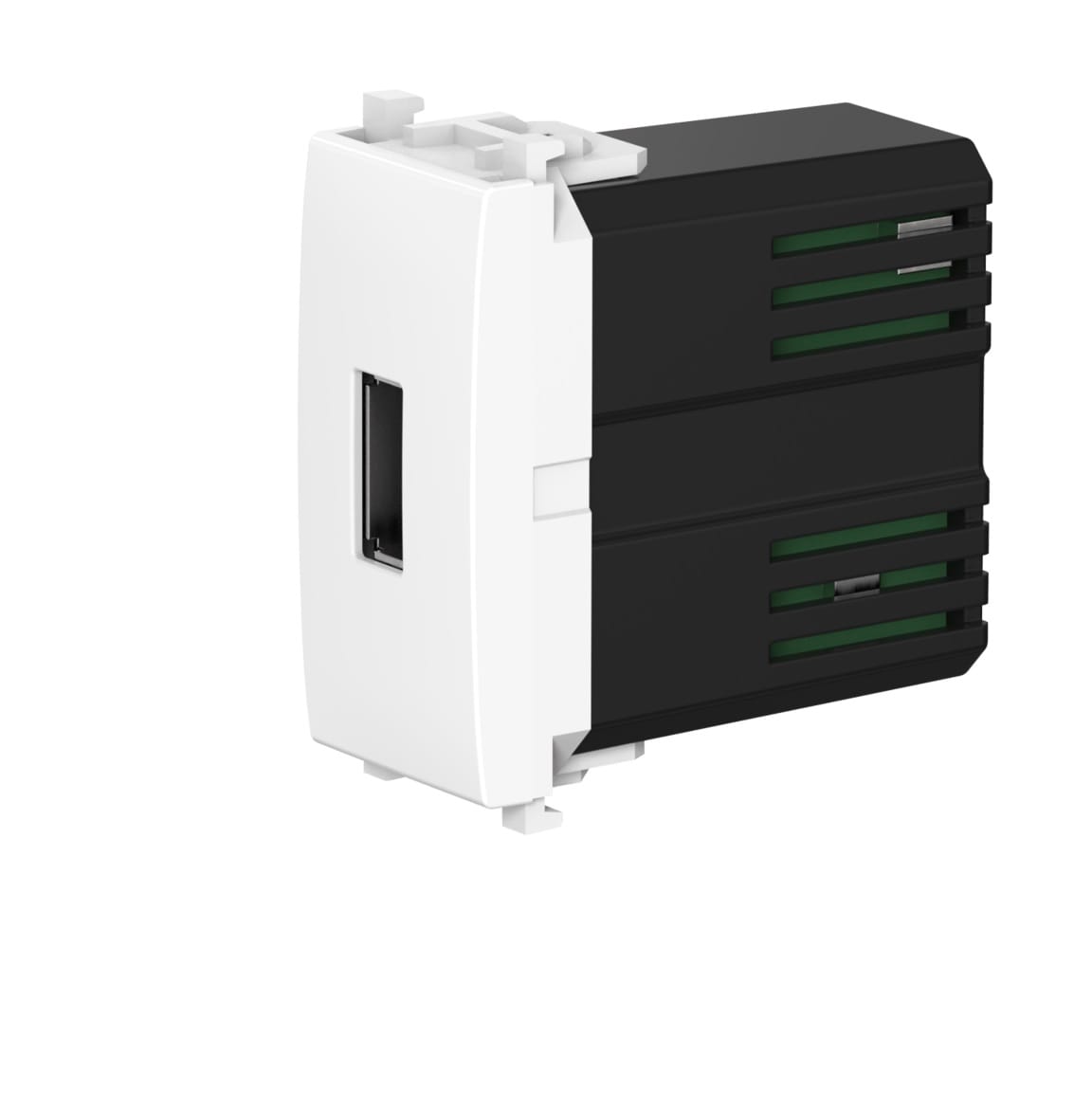 Розетка USB 2.0 тип А CADUCEUS ALING EXPERIENCE для скрытой проводки, для зарядки 1-го устройства