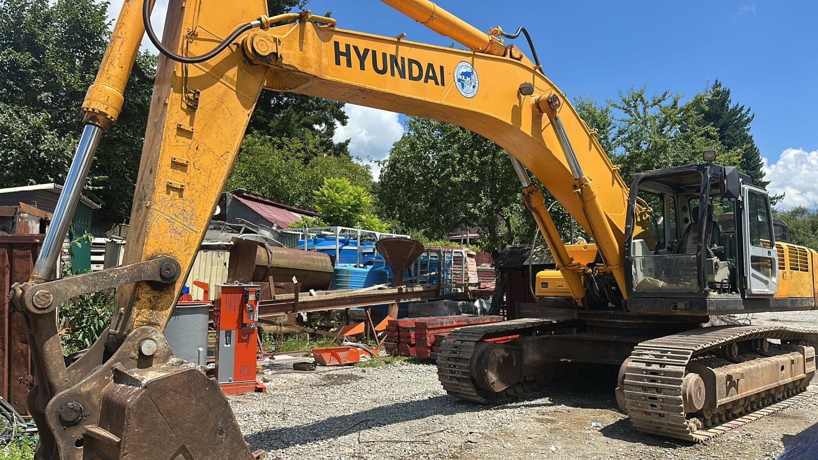 Гусеничный экскаватор Hyundai R450LC — фото 5