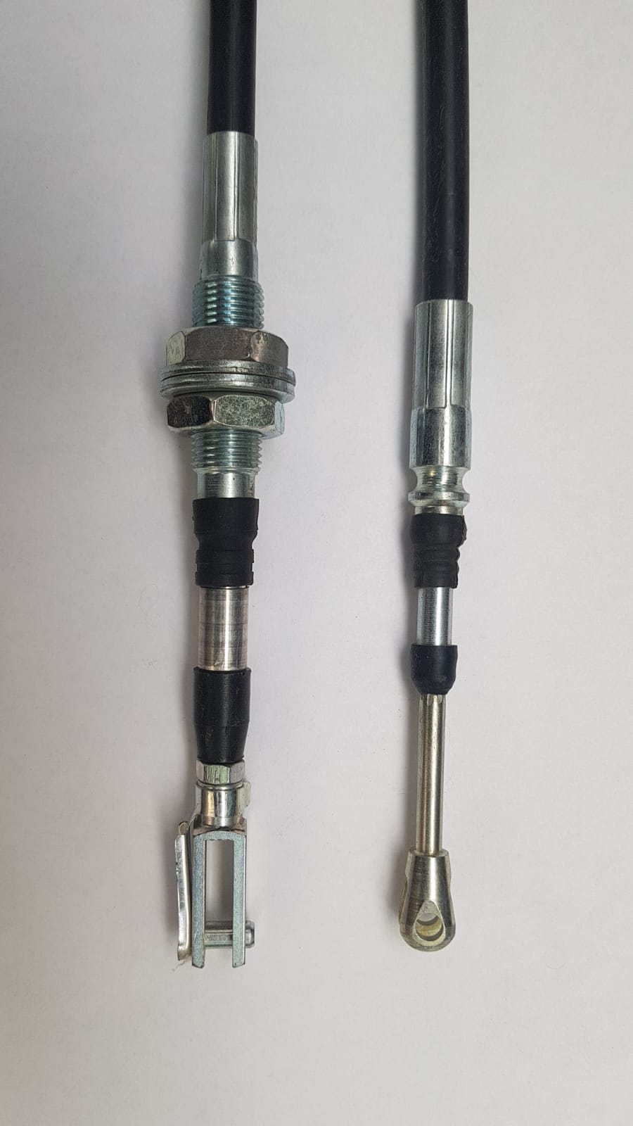 Трос управления (вилка - вилка) Indemar (IB-741200) для спецтехники — фото 2