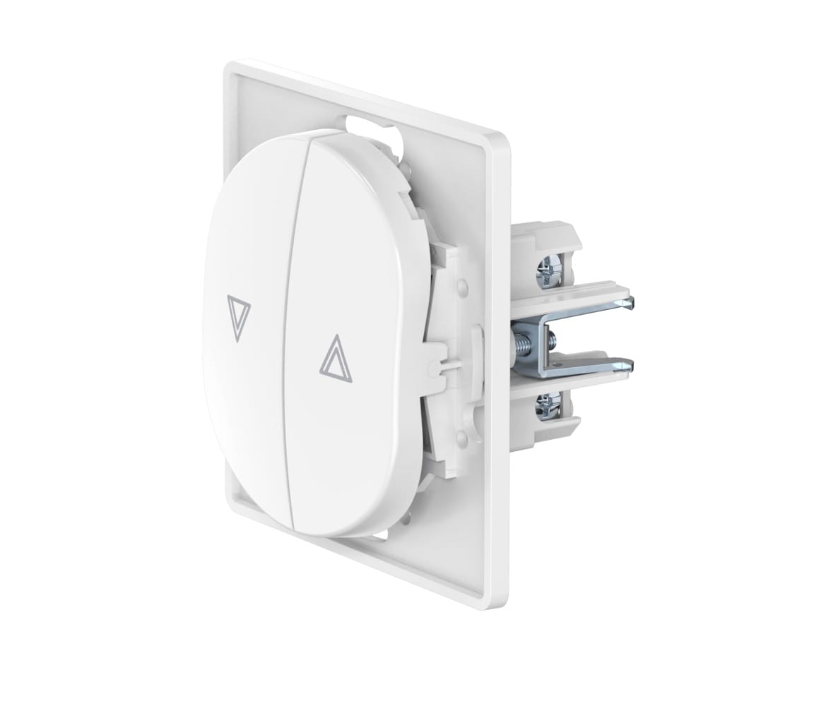 Выключатель скрытой установки CADUCEUS ALING EON, кнопочный, для рольставней, 10А, 250В~, механизм