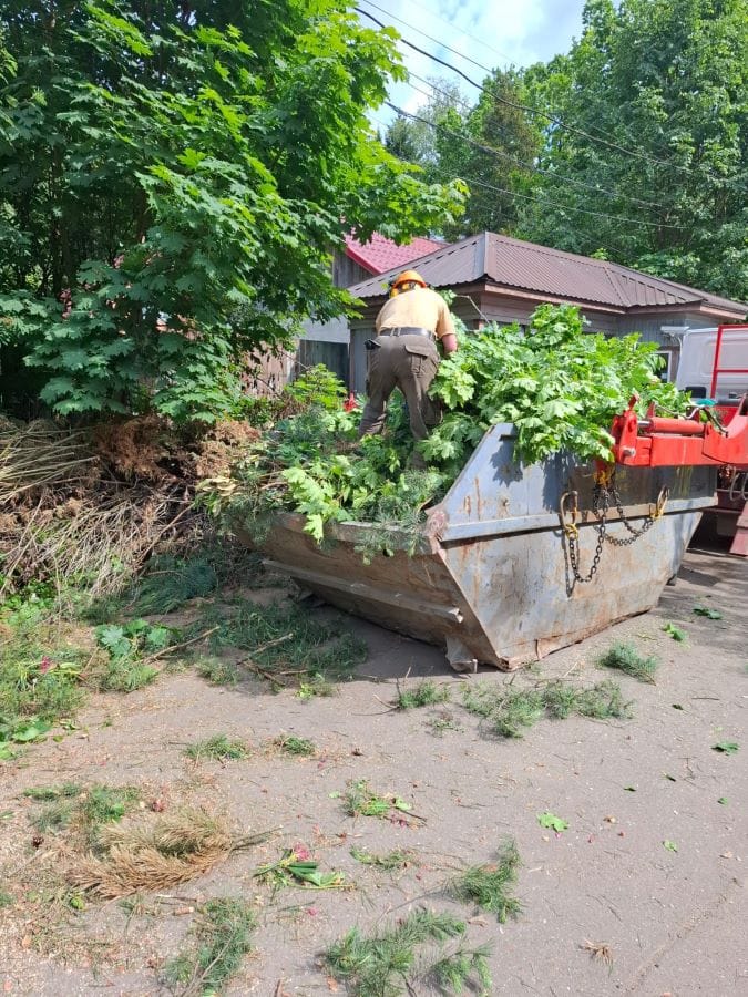 Вывозим строительный мусор контейнерами 8м3 - 27м3 и ГАЗелями 8-14м3 — фото 2