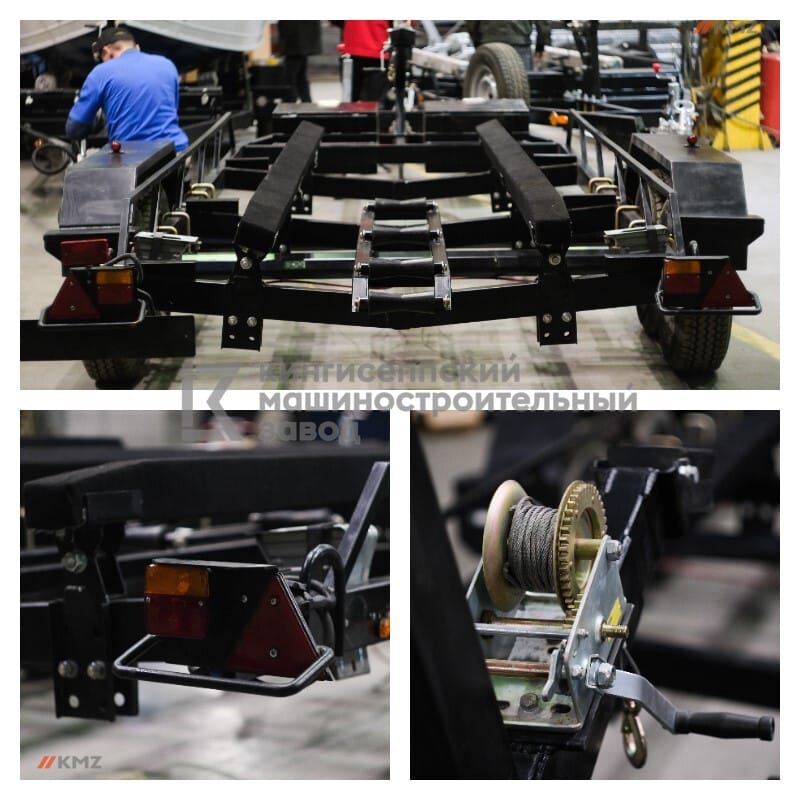 Прицеп для перевозки катеров, лодок и яхт «Валья» — фото 3