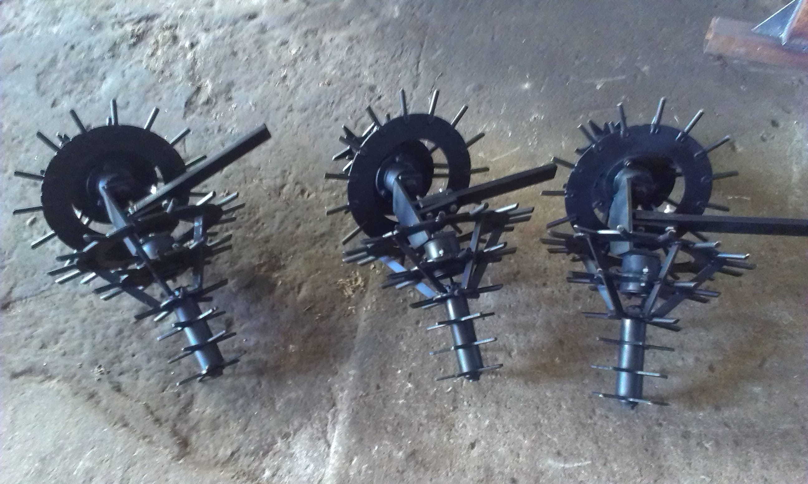 Роторные рыхлители (ежи) для окучника.