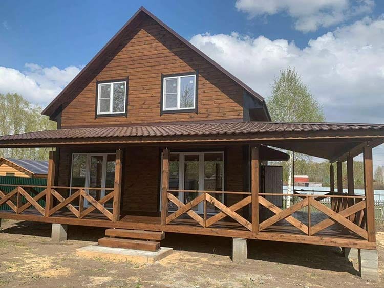 Пристройка веранды к дому, дачная веранда в Пензе — фото 2