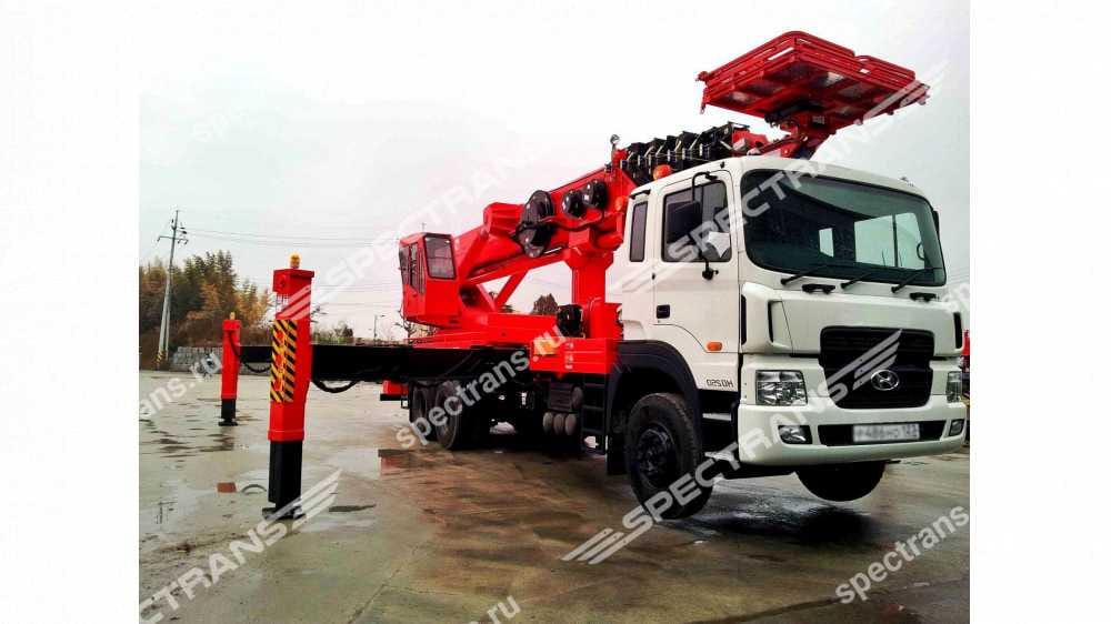 Аренда автовышки 55м