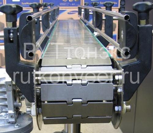 Конвейеры бутылок с пластинчатой цепью — фото 5