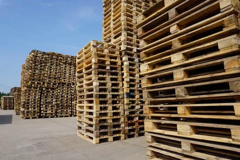 Поддон деревянный б/у 1200х800 — фото 2