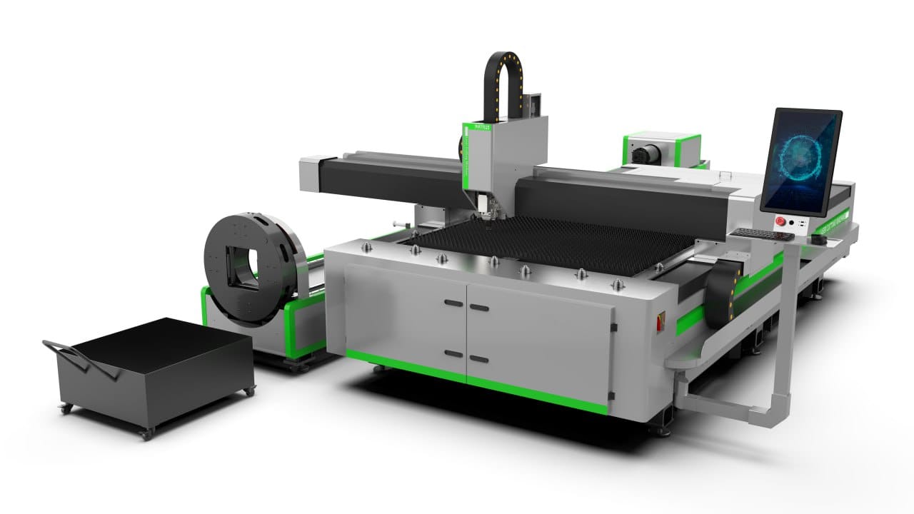 Лазерный станок F-3015BT с труборезом