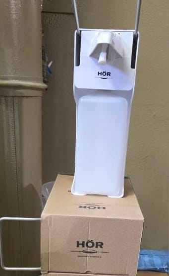 Приборы для измерения температуры и дезинфекции воздуха (Рециркулятор, термометры, диспенсер рычажный)