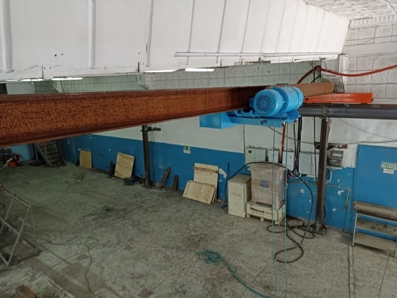 Кран-балка опорная, кран мостовой опорный однобалочный — фото 7