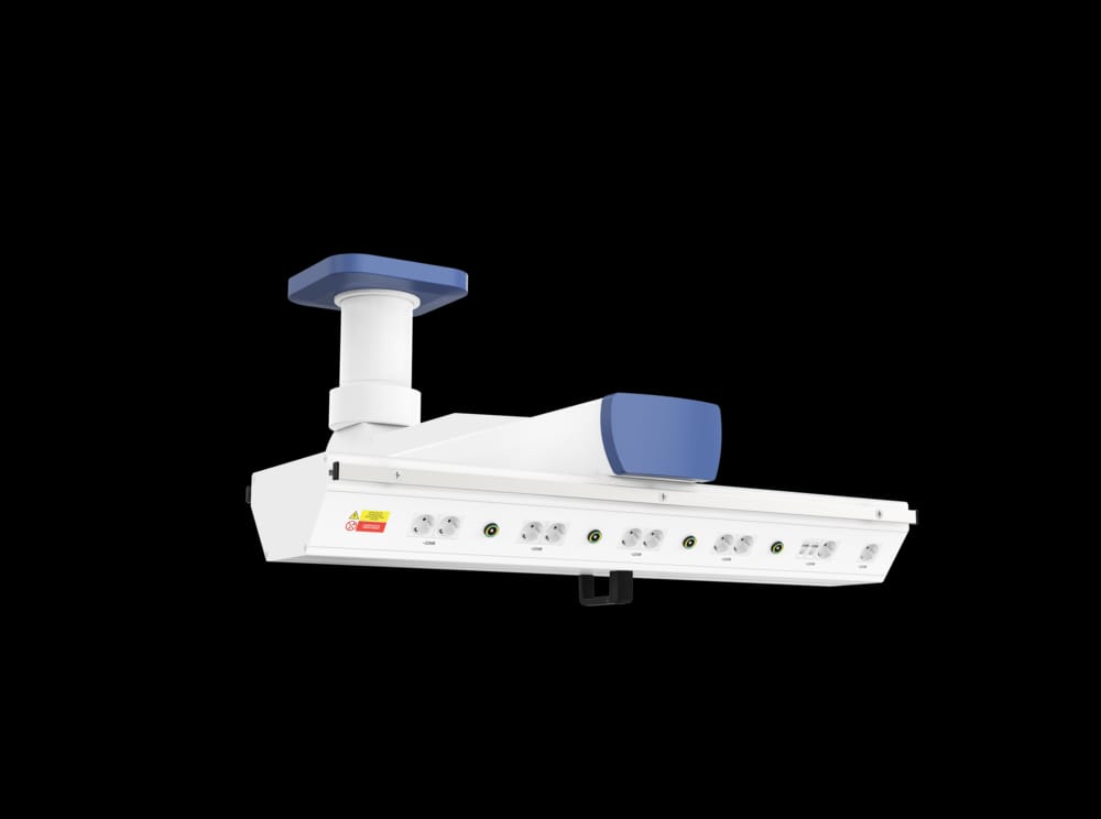 Потолочная медицинская консоль одноплечевая CADUCEUS C1E-AL