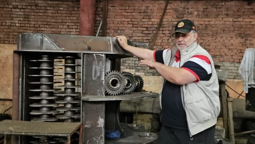 Просеивающий ковш валкового типа. Обслуживание запрещено — фото 3