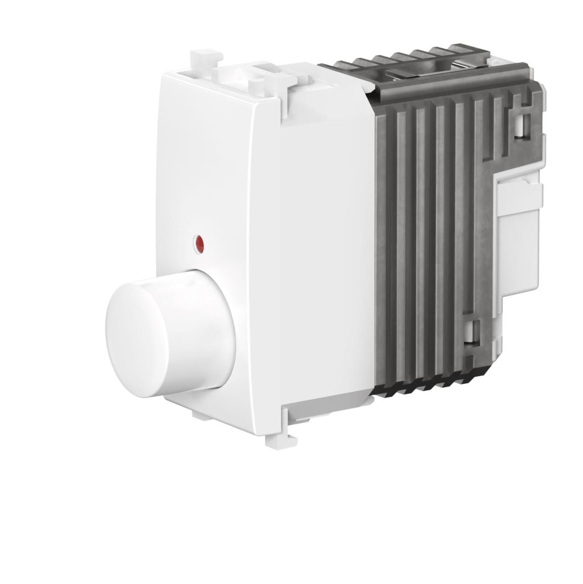 Диммер CADUCEUS ALING EXPERIENCE для скрытой проводки, поворотно-нажимной, с индикацией, 40-800Вт, 230В~