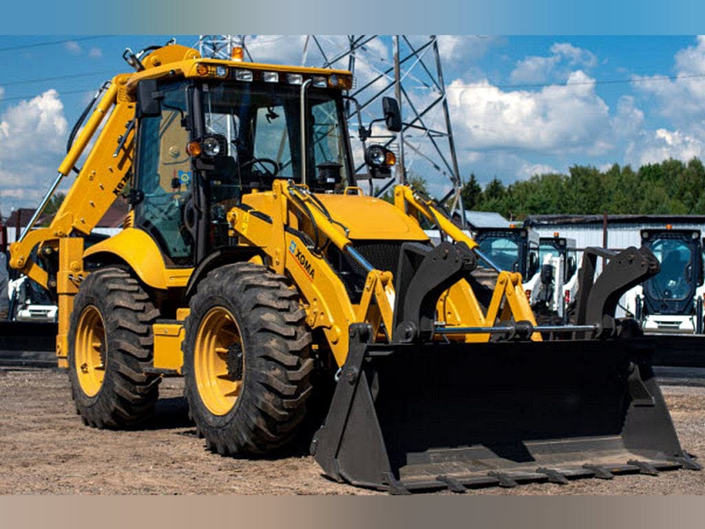 Равноколесник экскаватор-погрузчик XGMA 765, 2024 г, 1000 м/ч
