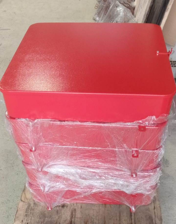 Ящик для хранения пожарного рукава с подвижной корзиной — фото 6