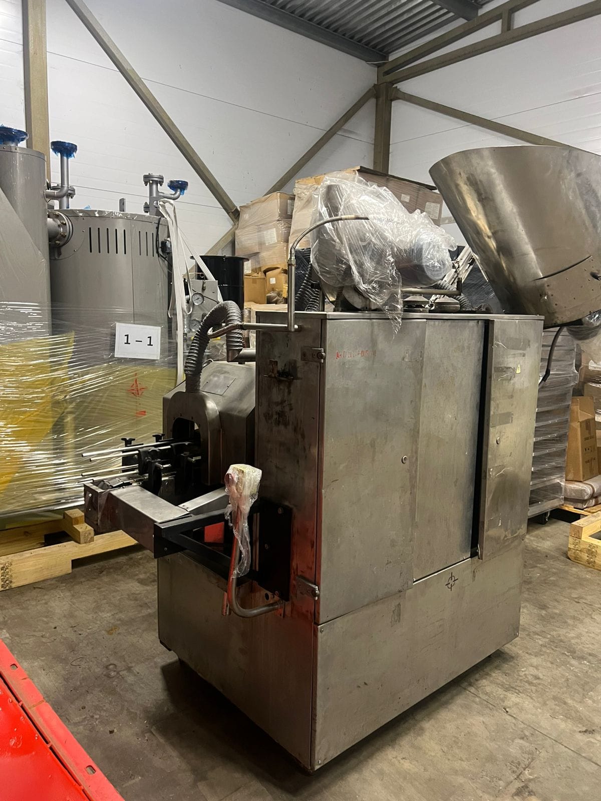 Б/У Вакуум укупорочная машина крышек Twist-Off INDEX 6 пр-ва Болгария. — фото 3