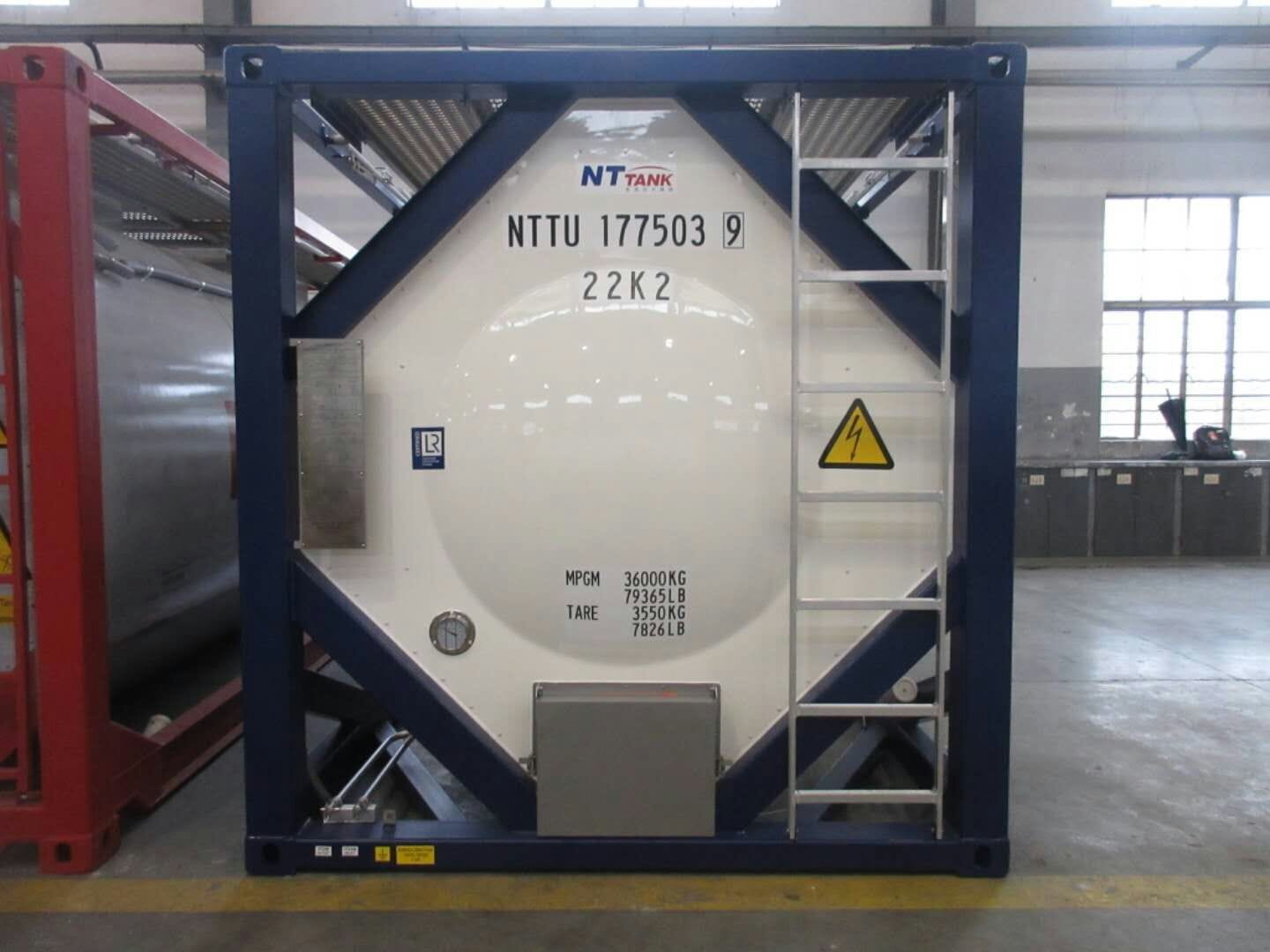 Танк-контейнер объём 18м3 тип Т11, для перевозки дезинфицирующих средств — фото 2