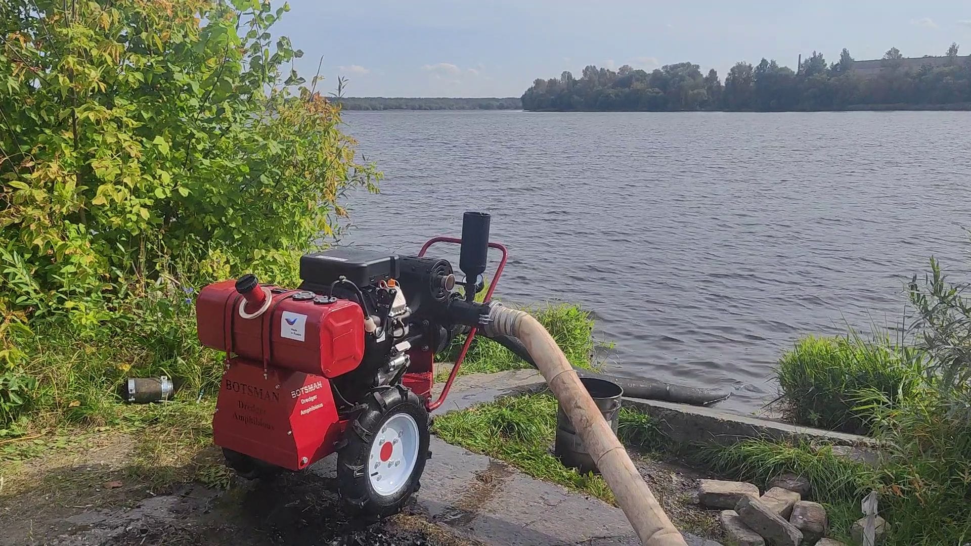 Мотопомпа высоконапорная, абразивостойкая Botsman 150/70 — фото 3