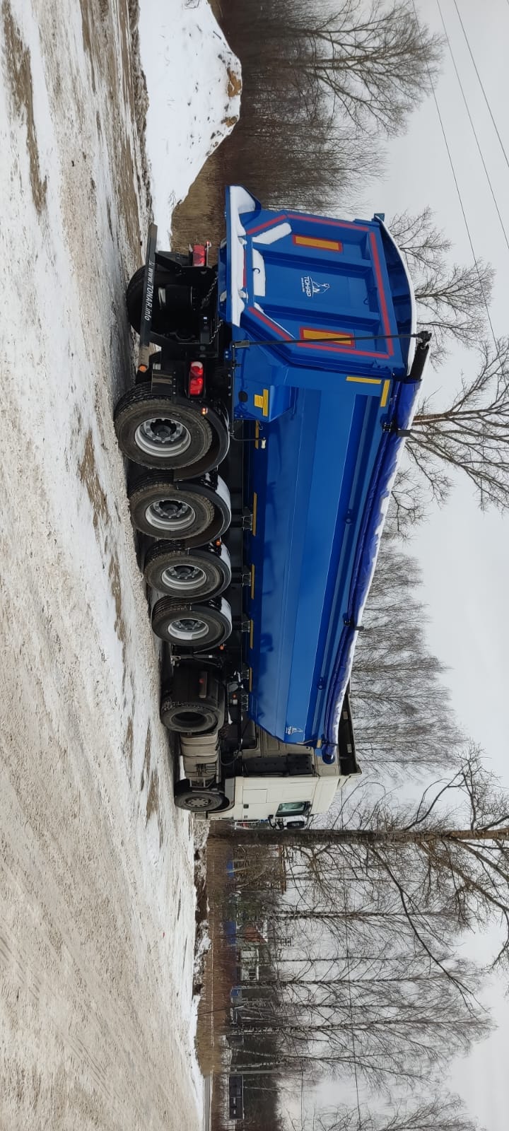 Полуприцеп самосвальный ТОНАР модель: SL4-30 (9595) — фото 2