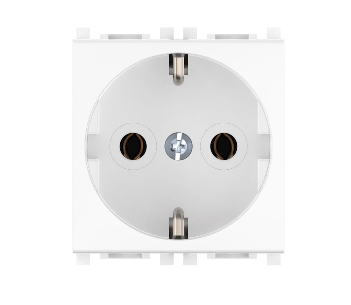 Розетка CADUCEUS ALING EXPERIENCE электрическая, модульная, для скрытой проводки, механизм, 16А, 250 В~