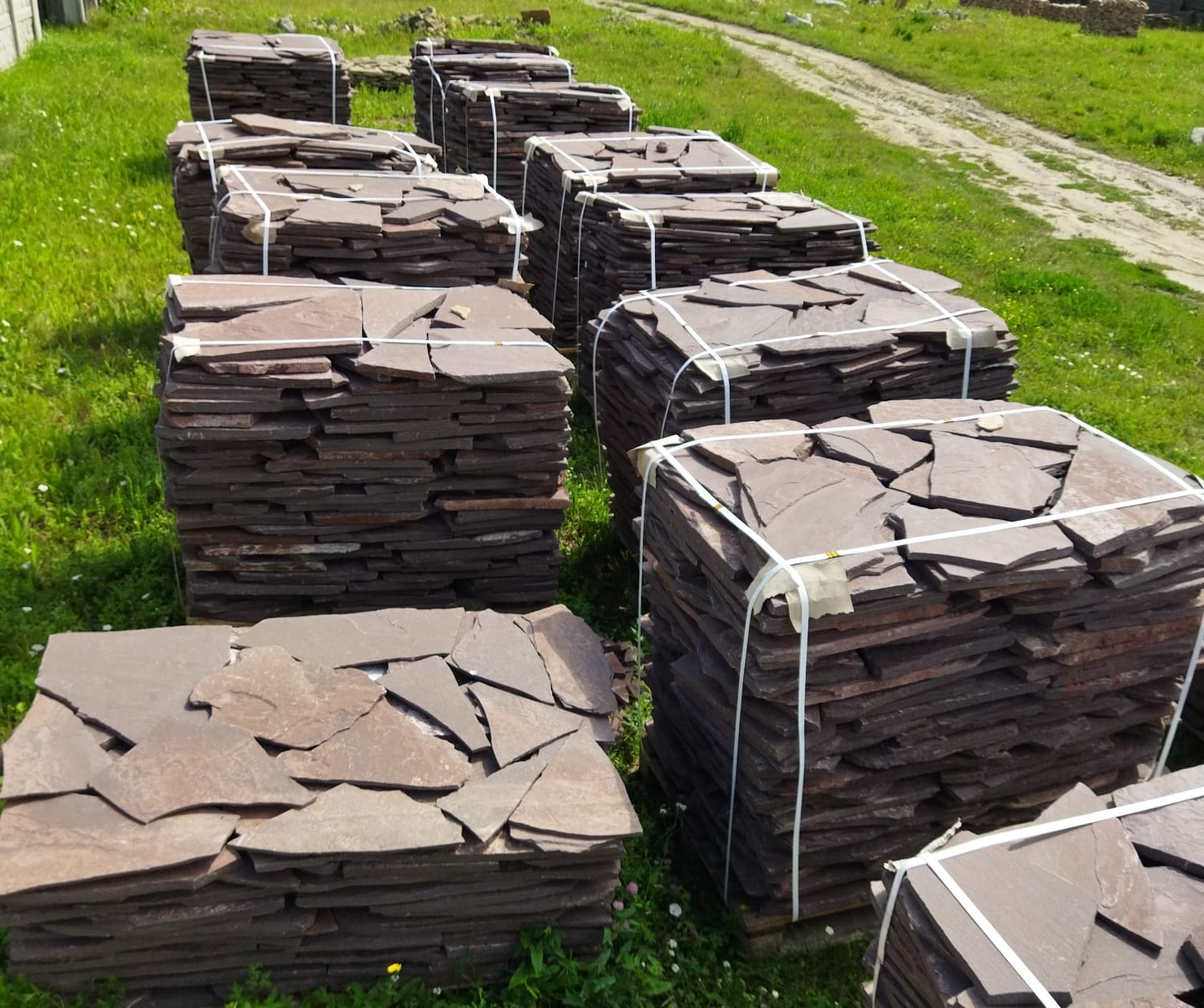 Природный камень ;песчаник  плитняк декоративный — фото 2