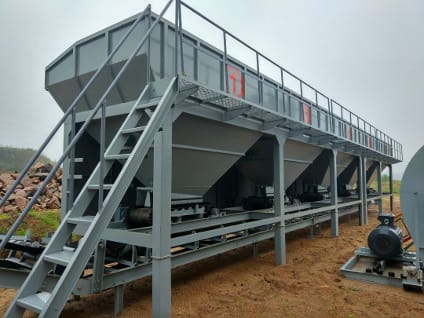 АБЗ Shandong Luda QLB1000-5 (100 тонн/час, смеситель 1200 кг, 5 фракций) — фото 3