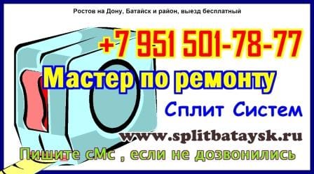 Установка сплит систем