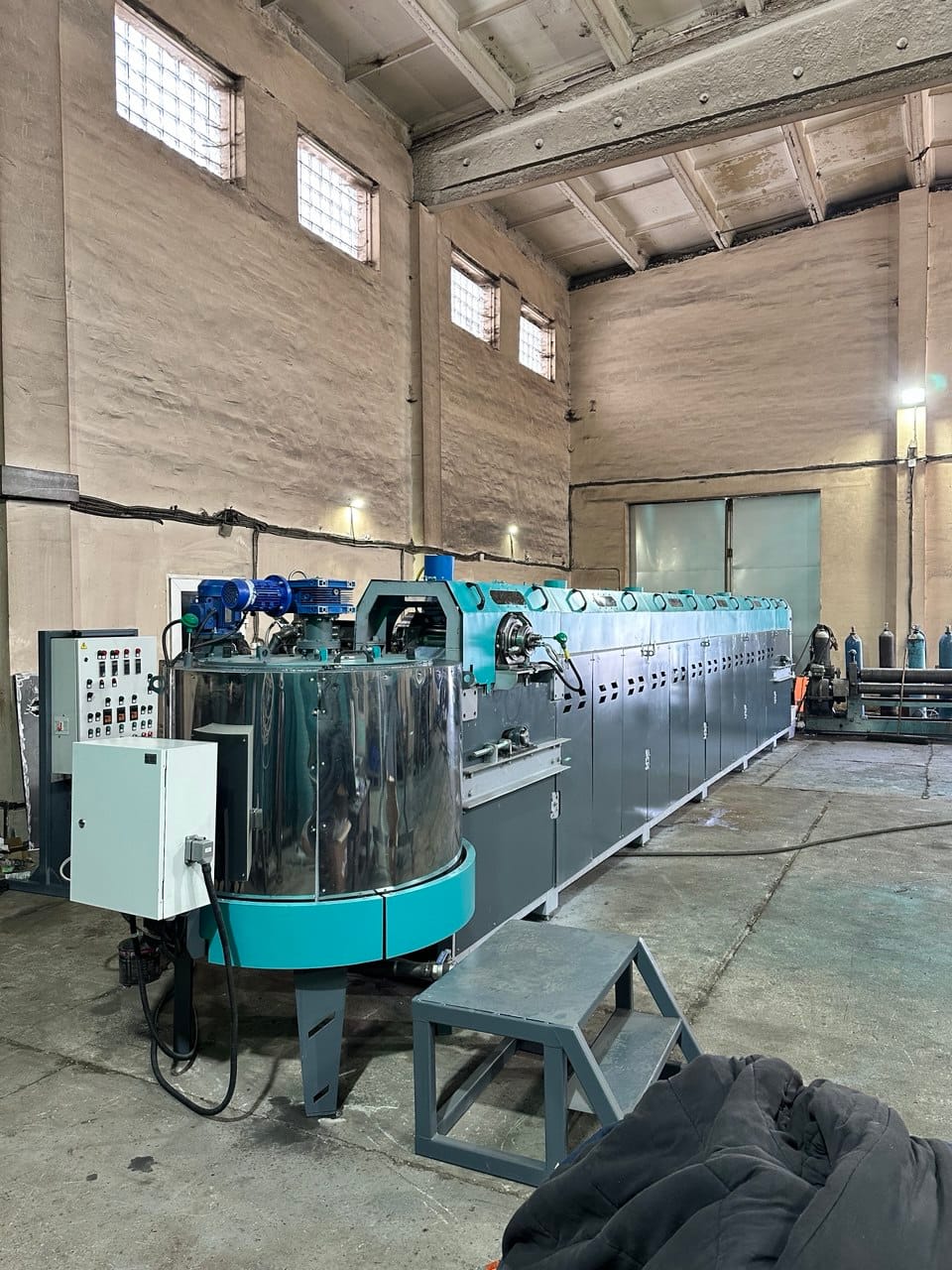 Роторный гранулятор воска, парафина, смолы — фото 5