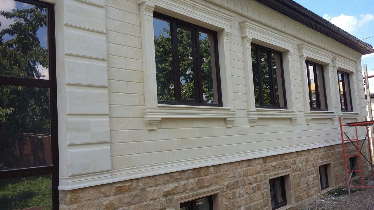 Облицовочный камень для фасада: песчаник, ракушечник, плитка известняк — фото 2