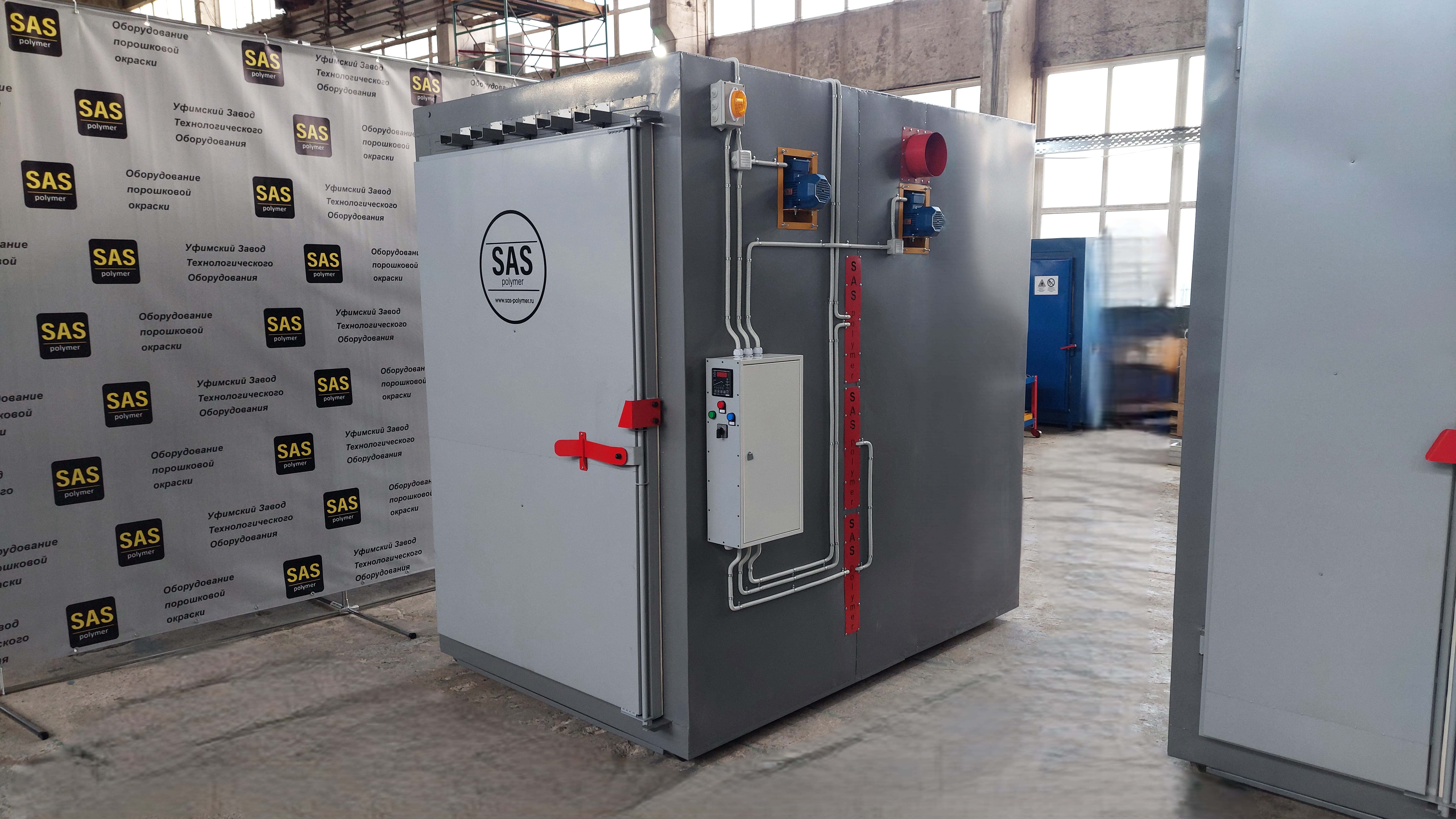 Камера полимеризации для порошковой покраски, модель КП - 07 - 2514