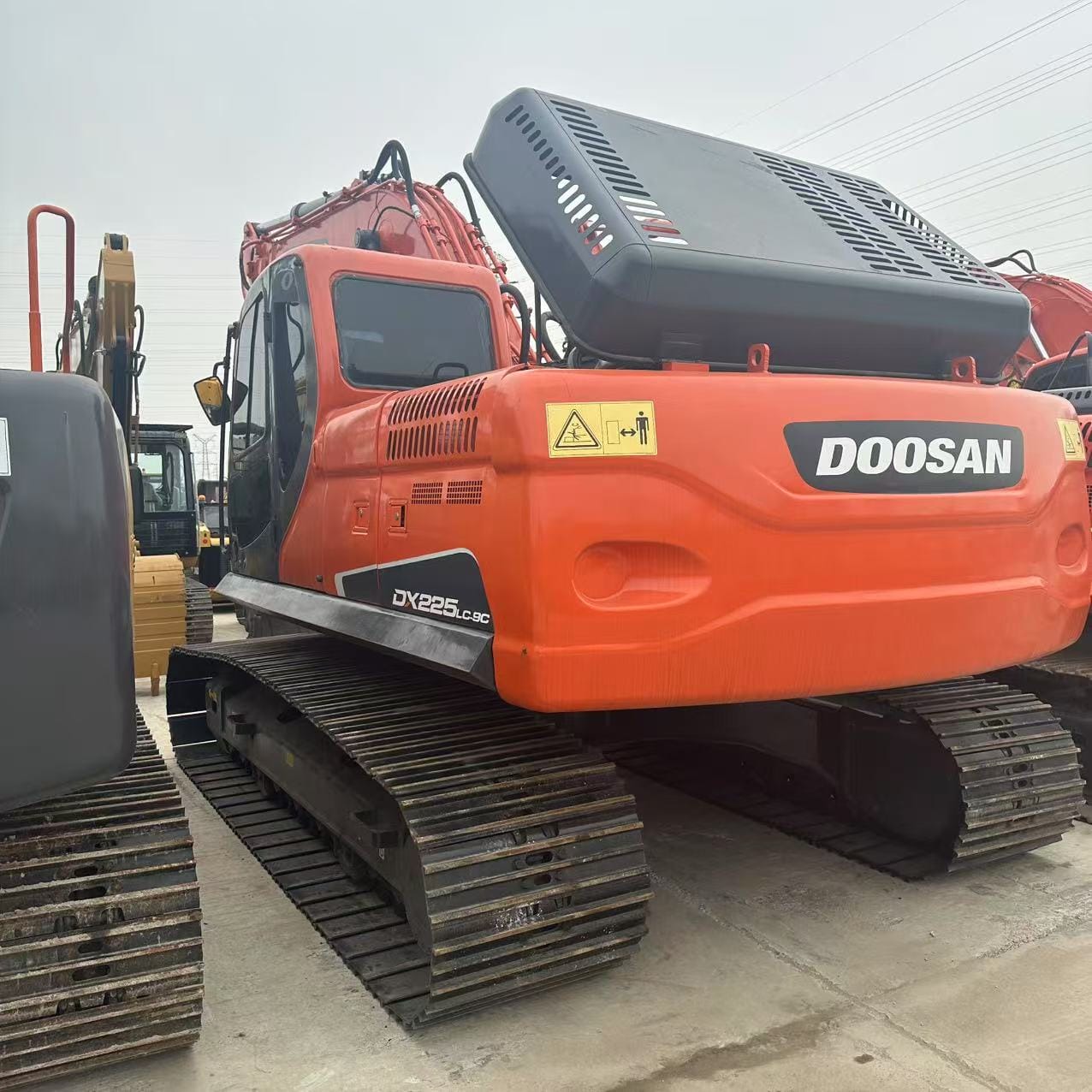 Запасные части экскаваторов Doosan DX225LCA