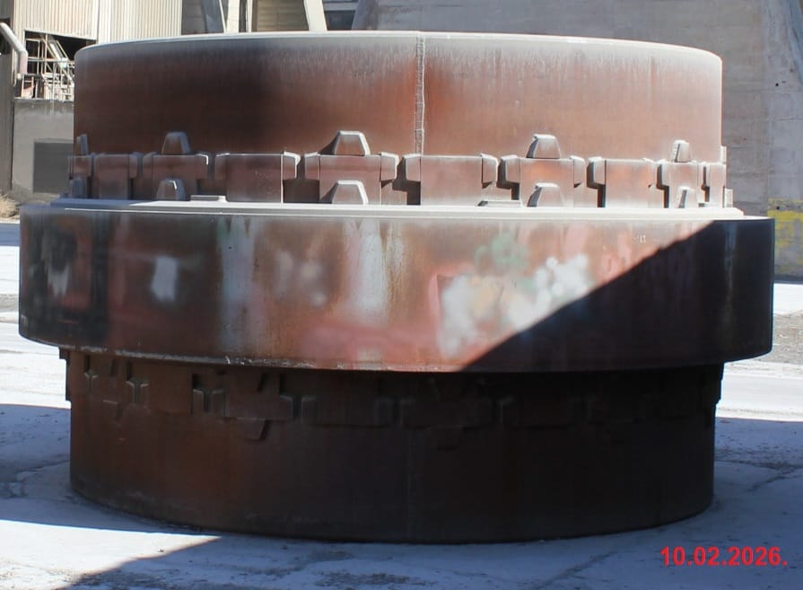 Бандаж печи вращающейся D-4 м. 4850х4184х900 мм.