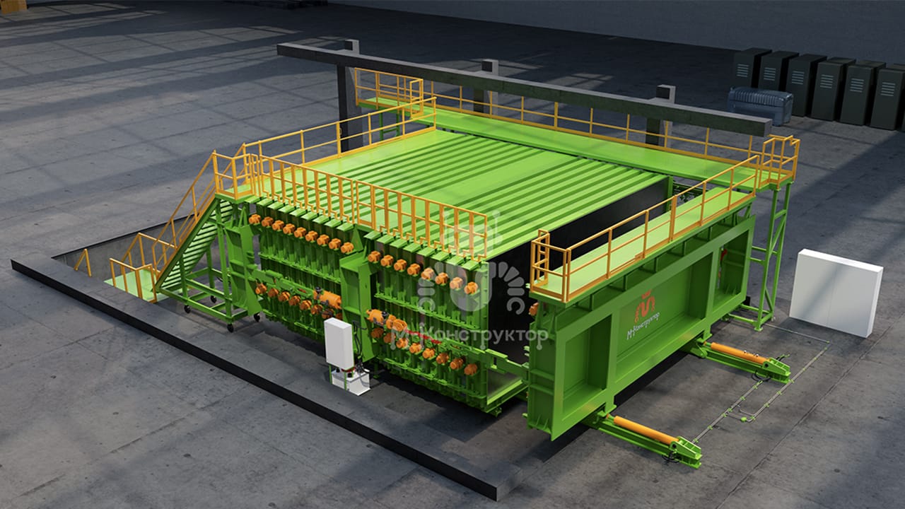 Кассетные установки для производства стеновых панелей — фото 4