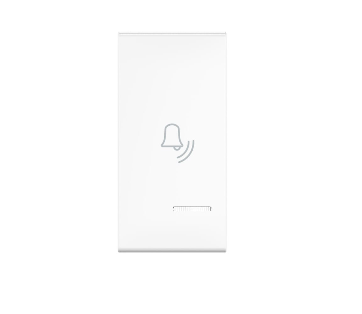 Клавиша CADUCEUS ALING EXPERIENCE, 1М, с символом "звонок", с индикаторным окошком