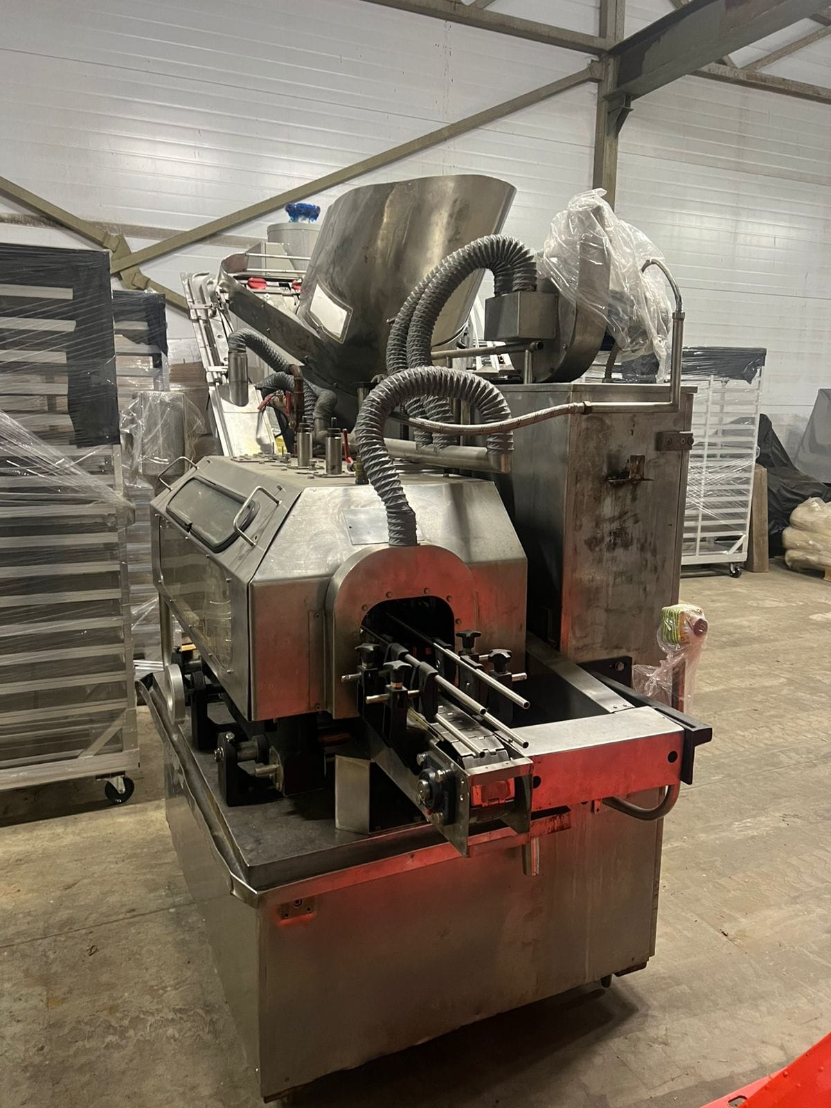 Б/У Вакуум укупорочная машина крышек Twist-Off INDEX 6 пр-ва Болгария. — фото 2