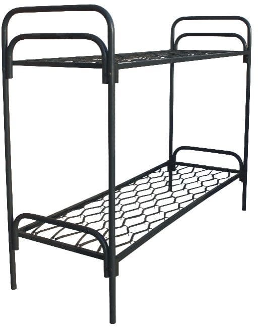 Кровать металлическая двухъярусная сетка прокатная пружина "2КП-1"